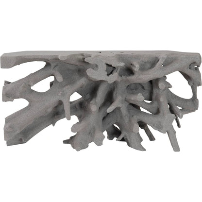 Beau Cast Root Console Table by Phillips Collection. Made from resin in a coastal style.