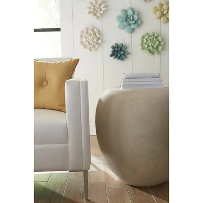 River Stone Side Table by Phillips Collection. Made from unique in a eclectic & global style.