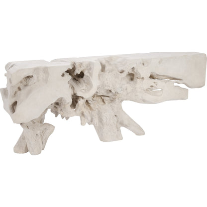 Freeform Console Table by Phillips Collection. Made from unique in a rustic style.