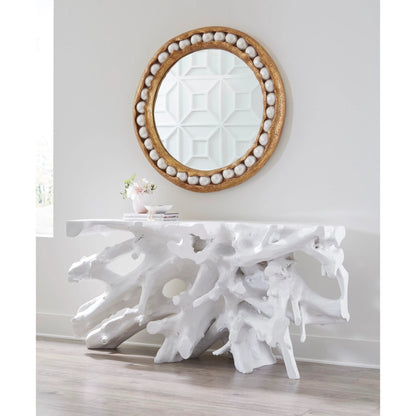 Pearl Mirror by Phillips Collection. Made from unique in a modern style.