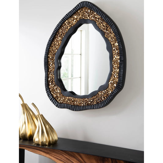 Geode Mirror by Phillips Collection. Made from unique in a modern style.