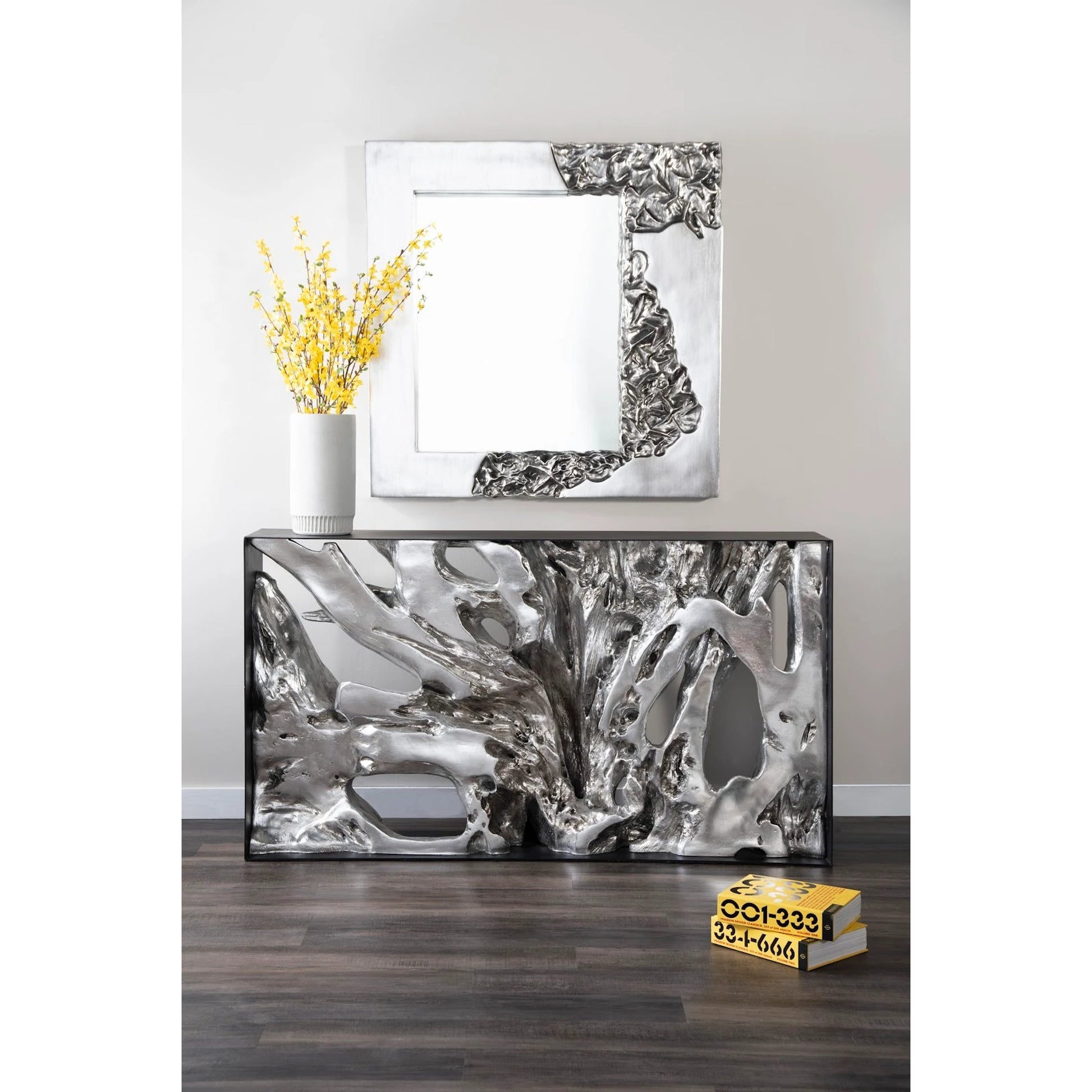 Cast Root Console Table by Phillips Collection. Made from unique in a coastal style.