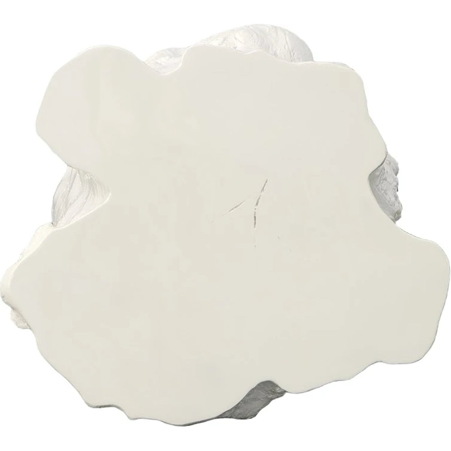 019 SI-1944901 | Additional Silo | Log White Side Table by Phillips Collection in white and gel coat. Made from resin composite in a eclectic & global style.