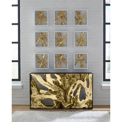 Cast Root Console Table by Phillips Collection. Made from unique in a coastal style.