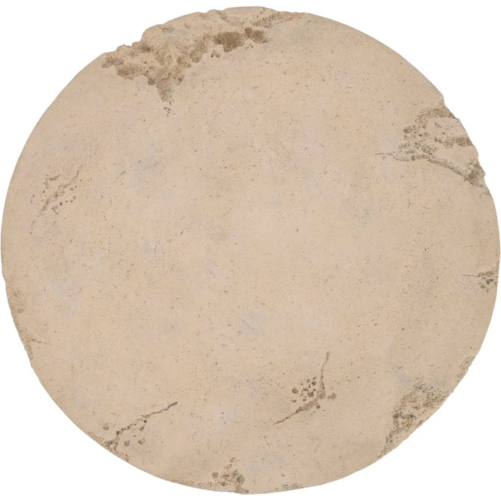 Formation Coffee Table by Phillips Collection in off white and roman stone. Made from resin composite in a modern style.