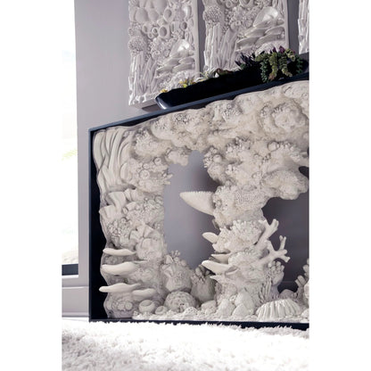 Coral Reef Wall Art I by Phillips Collection in off white. Made from resin in a coastal style.