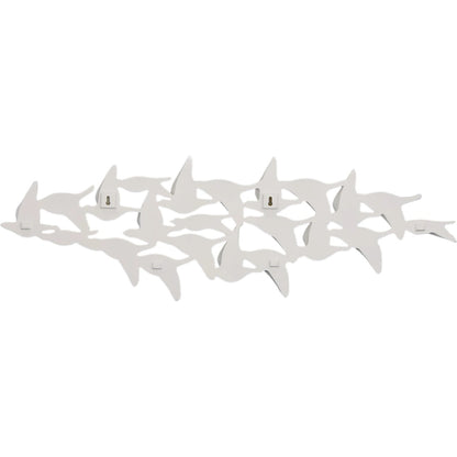 Flock of Birds Wall Art by Phillips Collection in matte lacquer. Made from resin in a modern style.