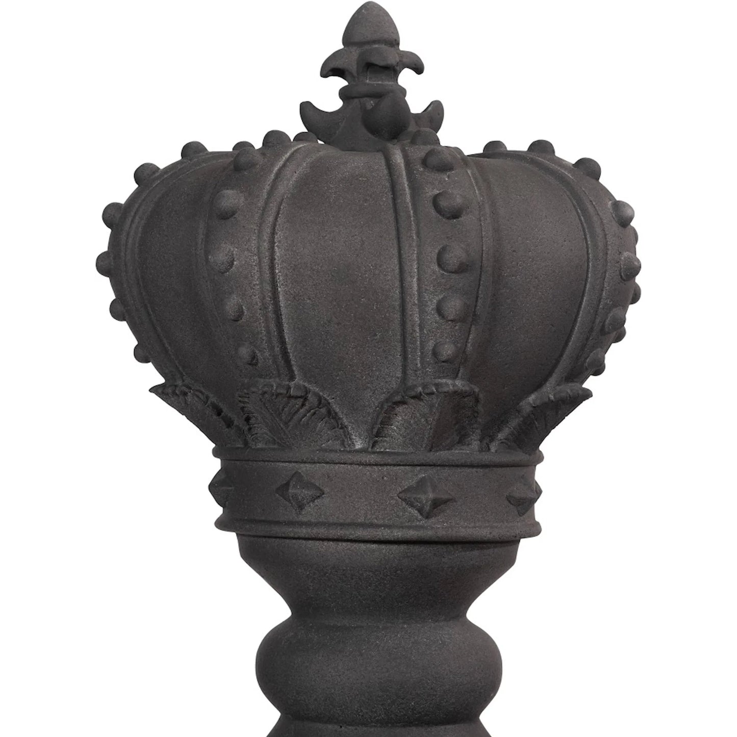 005 SI-2299729 | Closeup | King Chess Sculpture Cast Stone by Phillips Collection. Made from unique in a transitional style.