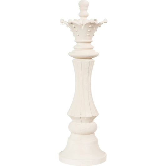 Queen Chess Sculpture Cast Stone by Phillips Collection. Made from unique in a transitional style.