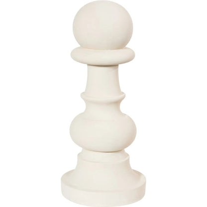 Pawn Chess Sculpture Cast Stone by Phillips Collection. Made from unique in a transitional style.