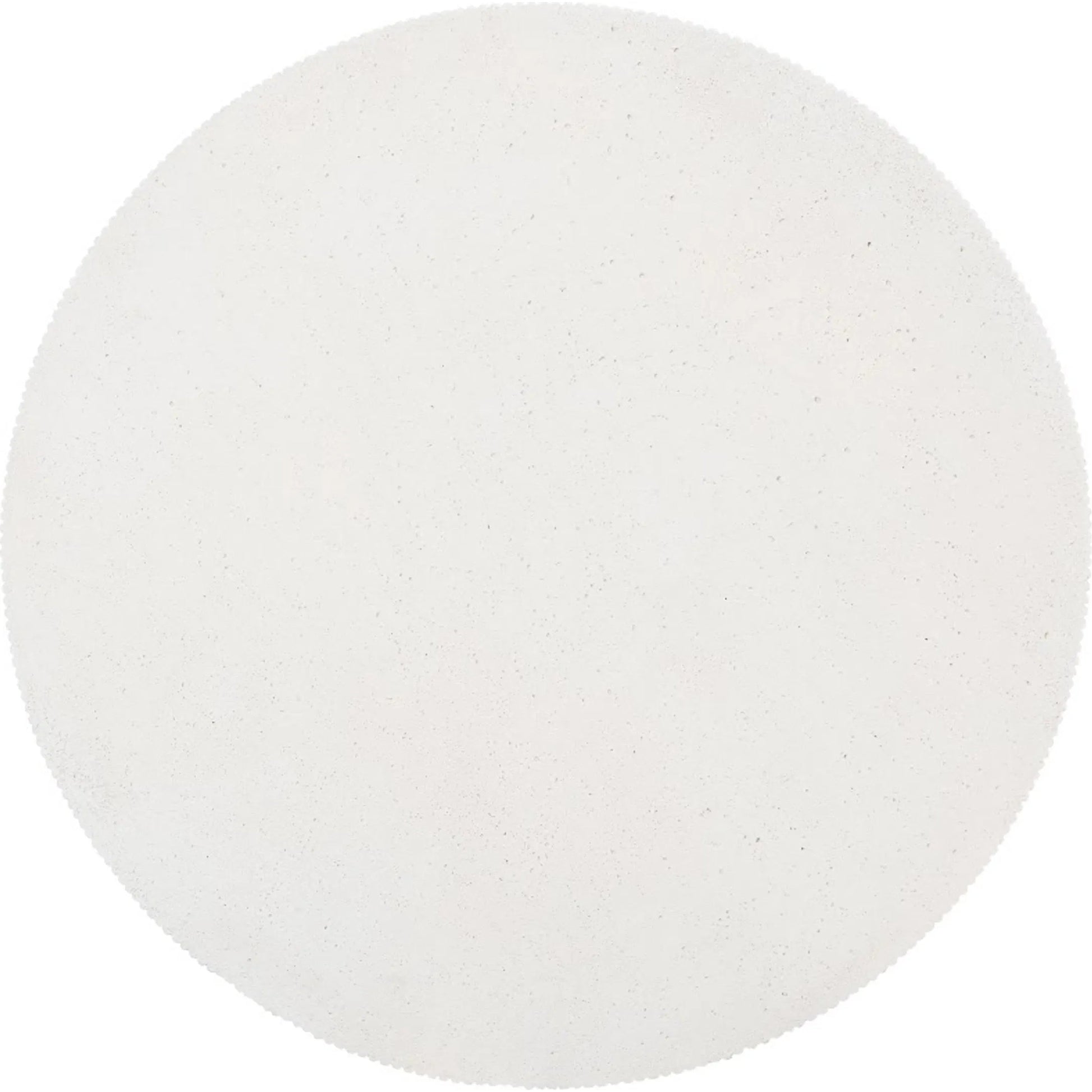 Groovy Coffee Table by Phillips Collection in white stone. Made from resin in a transitional style.