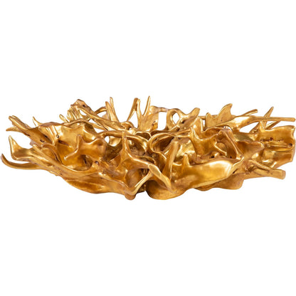 Cast Root Coffee Table by Phillips Collection in faux bleached. Made from resin in a coastal style.