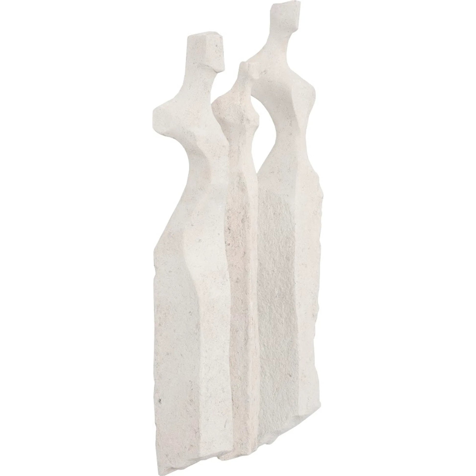 Cast Women Wall Art (Set of 3) by Phillips Collection in off white and roman stone. Made from resin in a modern style.