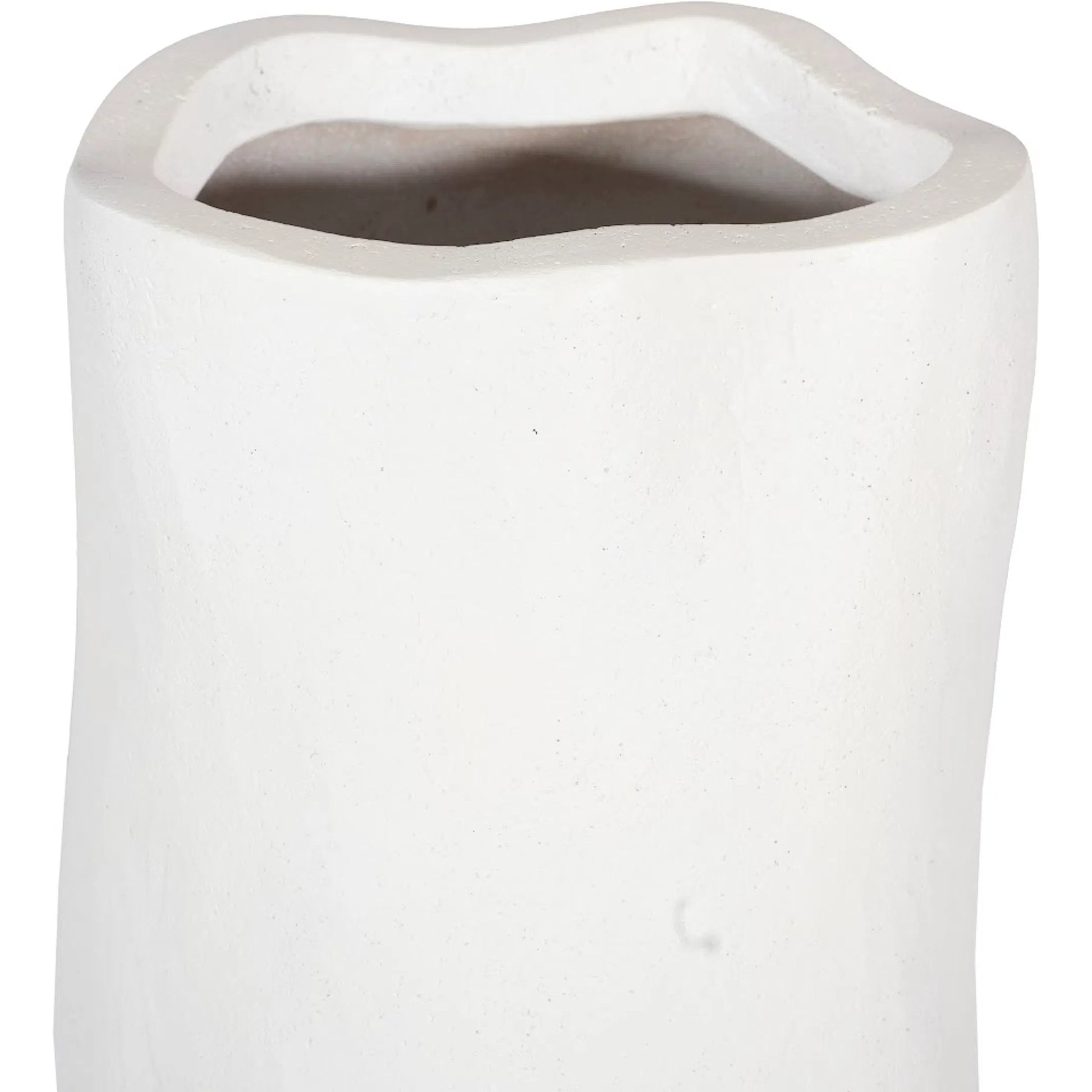 Organic Tall Vase by Phillips Collection. Made from resin in a unique style.