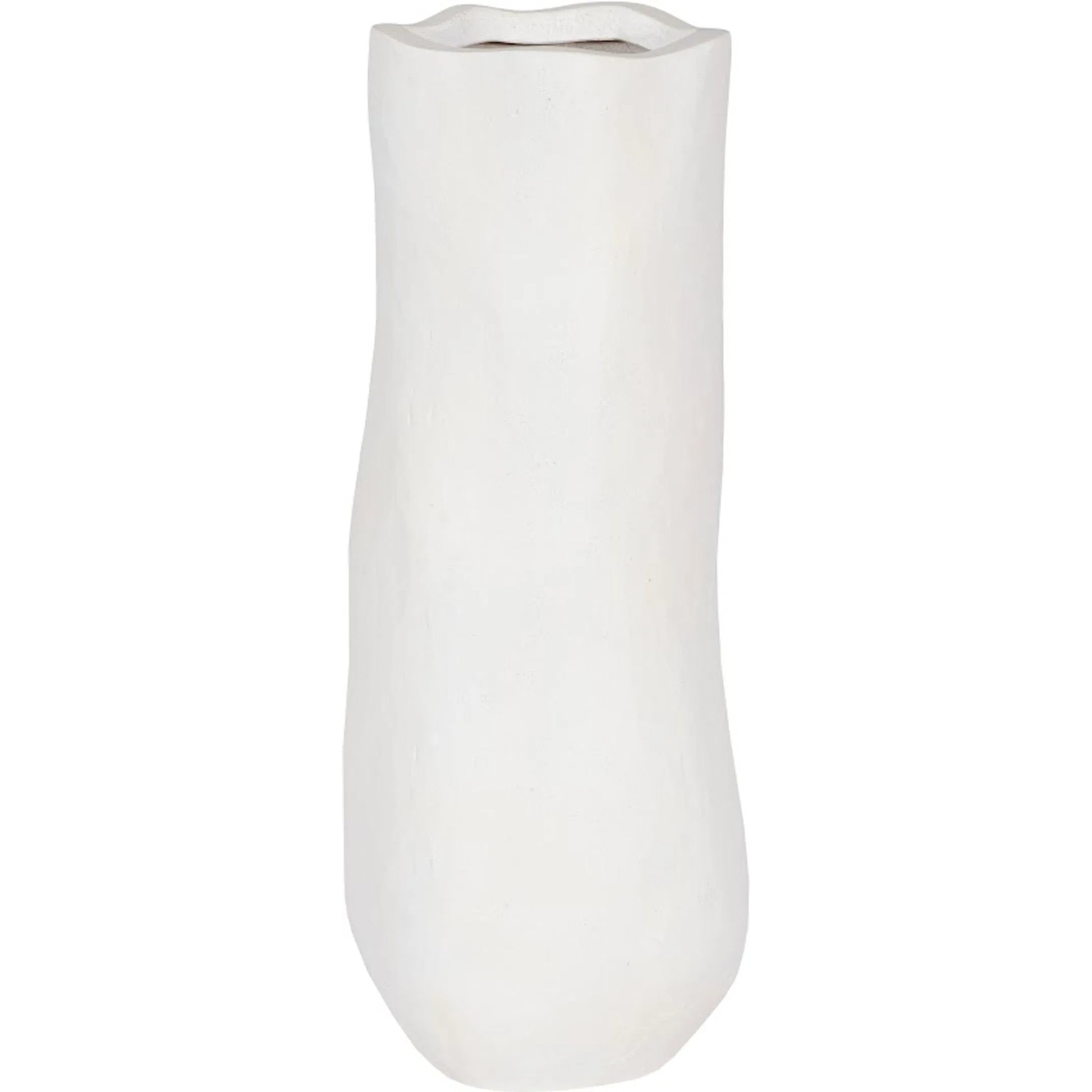 Organic Tall Vase by Phillips Collection. Made from resin in a unique style.