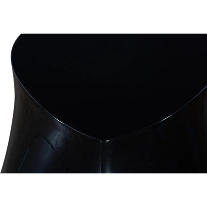 Mellow Coffee Table by Phillips Collection in black and gel coat. Made from resin in a modern style.