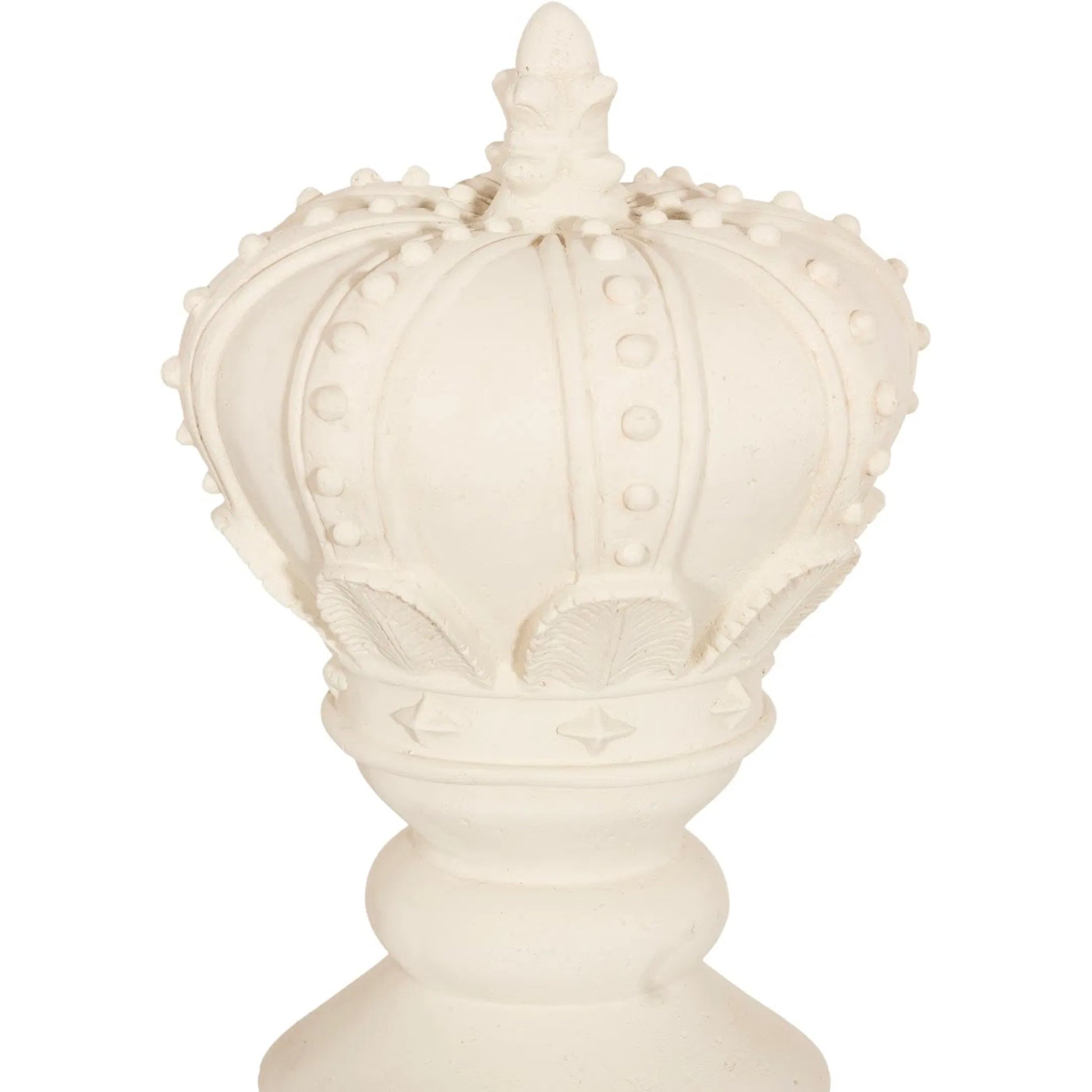 King Chess Sculpture Cast Stone by Phillips Collection. Made from unique in a transitional style.