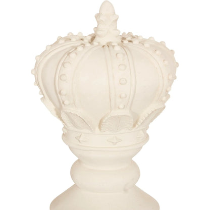 King Chess Sculpture Cast Stone by Phillips Collection. Made from unique in a transitional style.