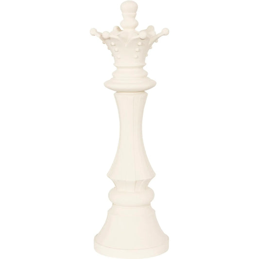 Queen Chess Sculpture Cast Stone by Phillips Collection. Made from unique in a transitional style.