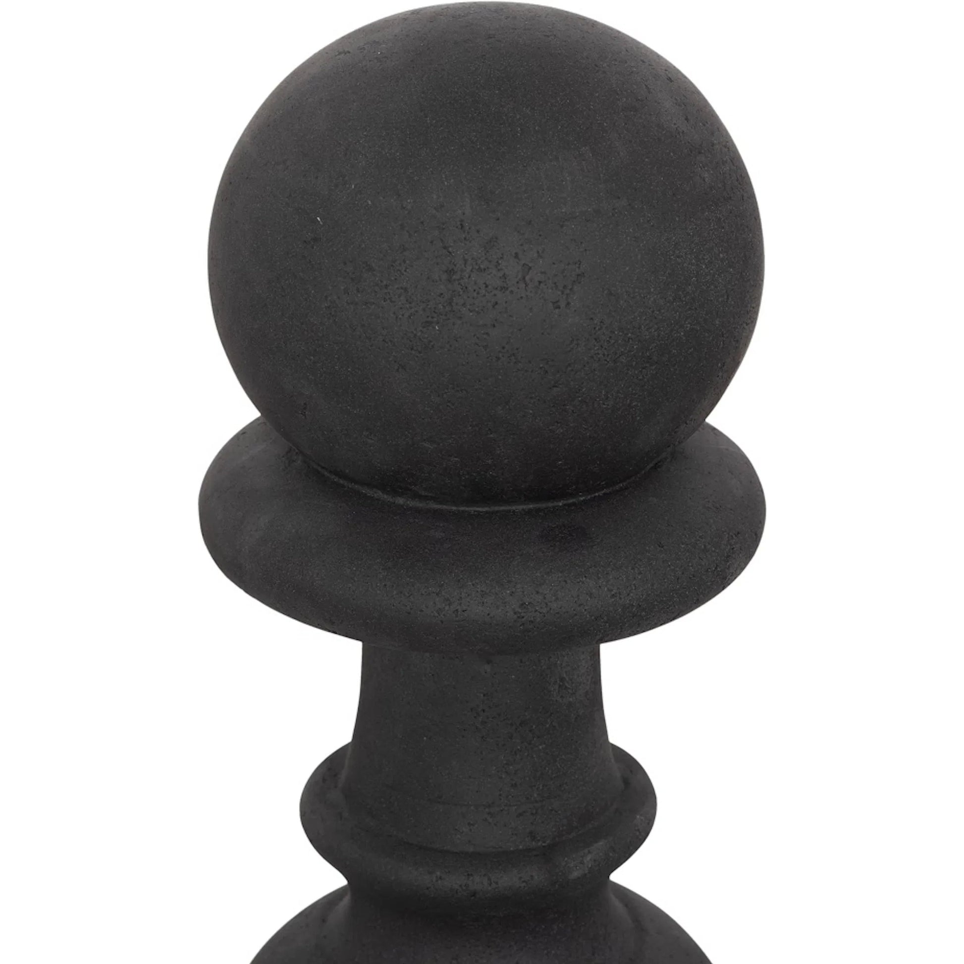 Pawn Chess Sculpture Cast Stone by Phillips Collection. Made from unique in a transitional style.