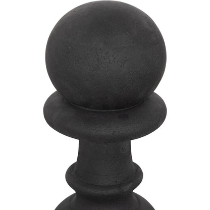 Pawn Chess Sculpture Cast Stone by Phillips Collection. Made from unique in a transitional style.