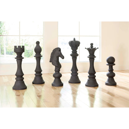 Pawn Chess Sculpture Cast Stone by Phillips Collection. Made from unique in a transitional style.