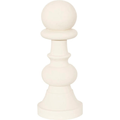 Pawn Chess Sculpture Cast Stone by Phillips Collection. Made from unique in a transitional style.