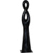 Twisted Sculpture by Phillips Collection in gel coat. Made from resin in a modern style.