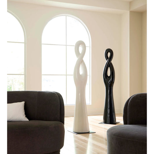 Twisted Sculpture by Phillips Collection. Made from resin in a unique style.