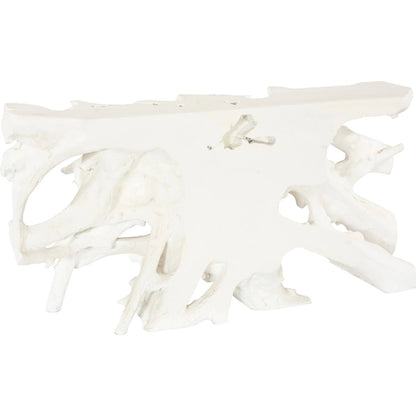 Beau Cast Root Console Table by Phillips Collection. Made from resin in a coastal style.