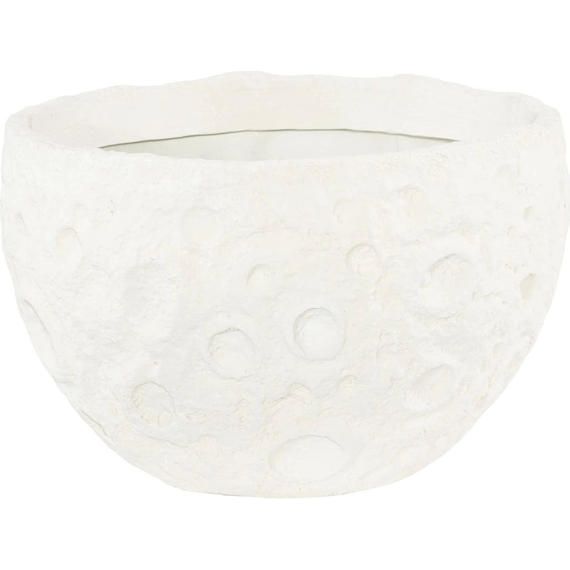 Crater Planter by Phillips Collection. Made from unique in a unique style.