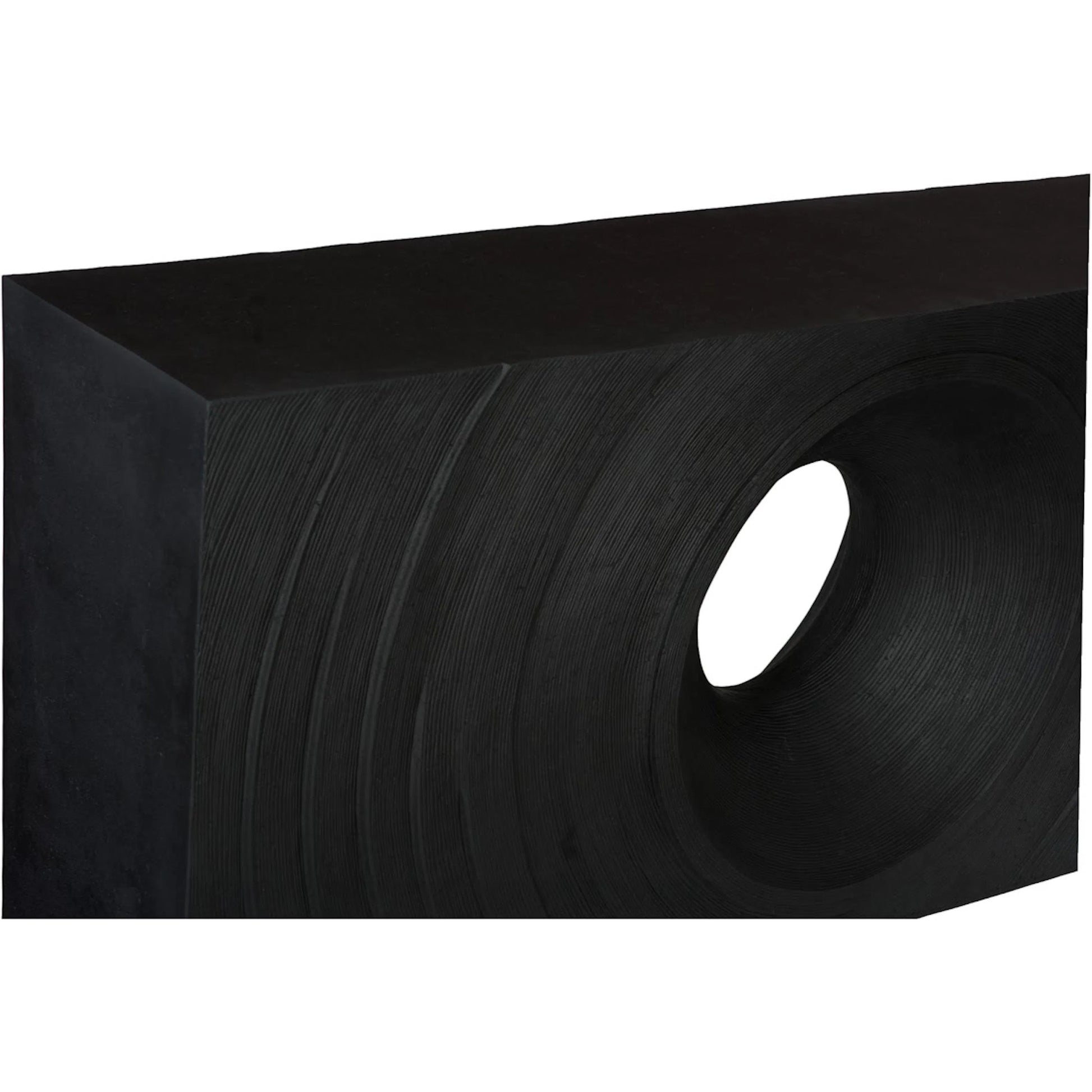Void Console Table by Phillips Collection. Made from resin, stone composite in a modern style.
