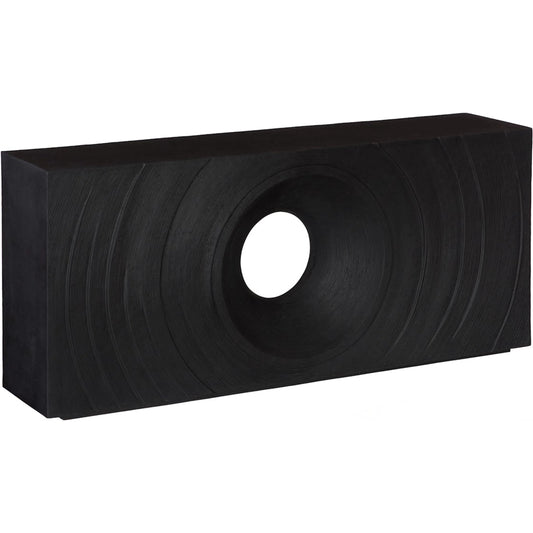 Void Console Table by Phillips Collection. Made from resin, stone composite in a modern style.