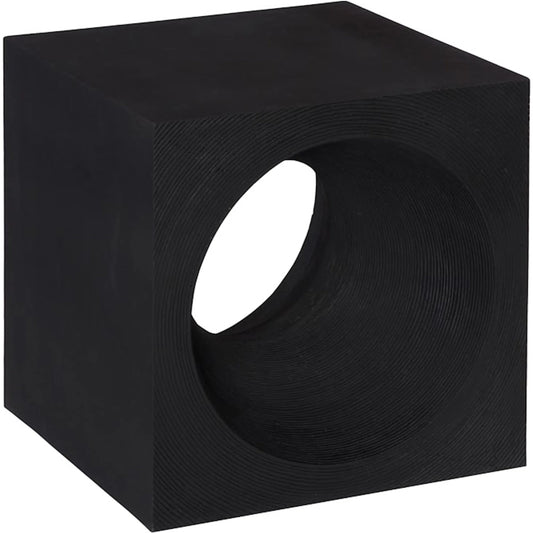 Void Side Table by Phillips Collection. Made from resin, stone composite in a unique style.