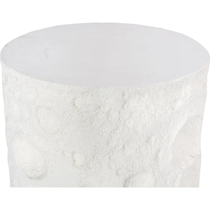 Crater Side Table by Phillips Collection. Made from resin, stone composite in a modern style.