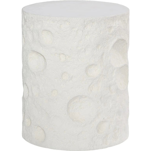 Crater Side Table by Phillips Collection. Made from resin, stone composite in a unique style.