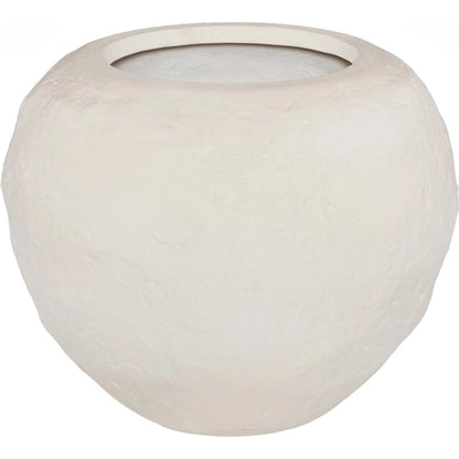 Aera Wide Planter by Phillips Collection. Made from resin, stone composite in a unique style.