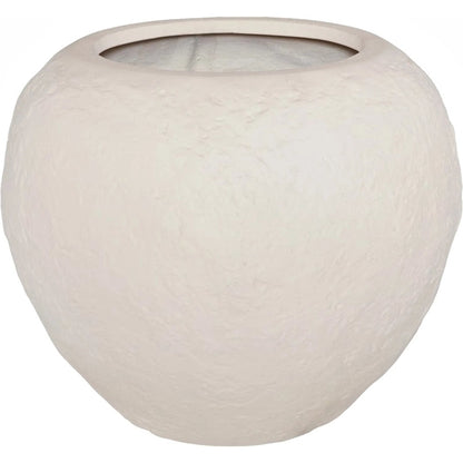 Aera Wide Planter by Phillips Collection. Made from resin, stone composite in a unique style.