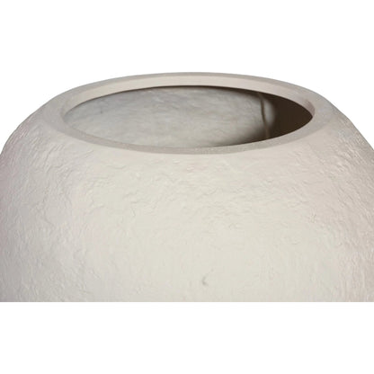 Aera Wide Planter by Phillips Collection. Made from resin, stone composite in a unique style.