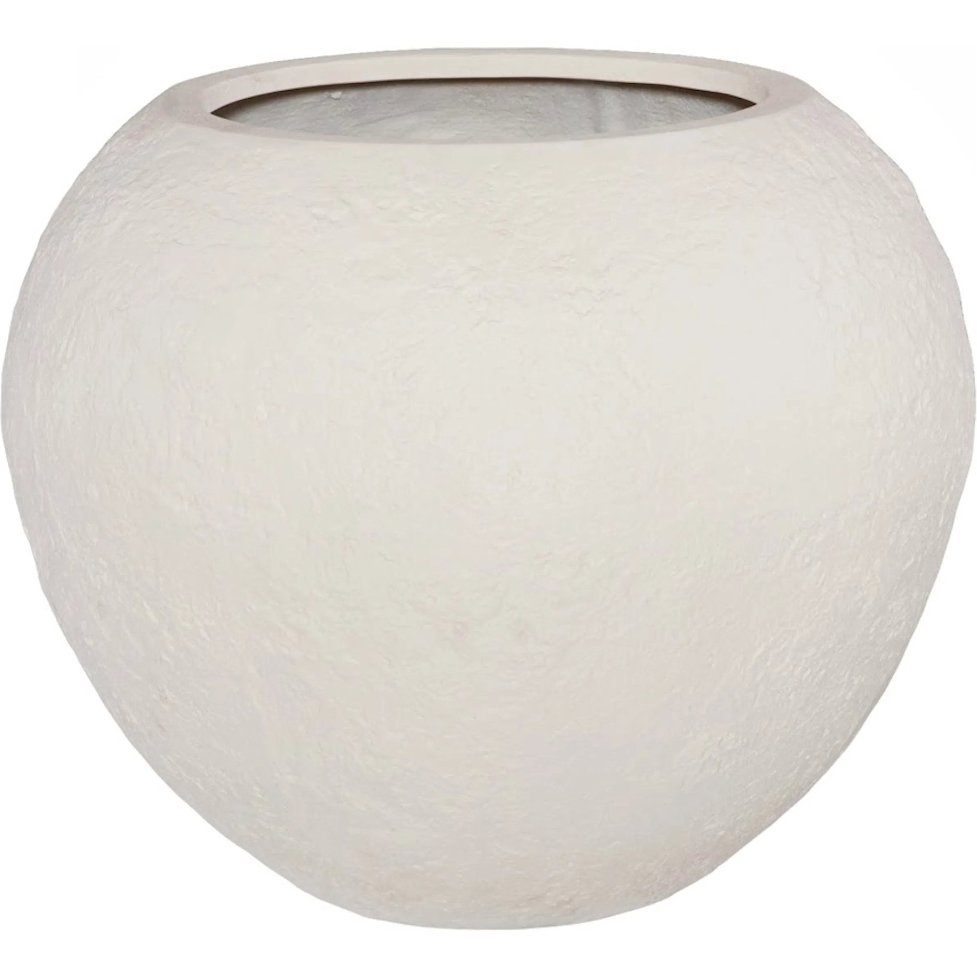 Aera Wide Planter by Phillips Collection. Made from resin, stone composite in a unique style.