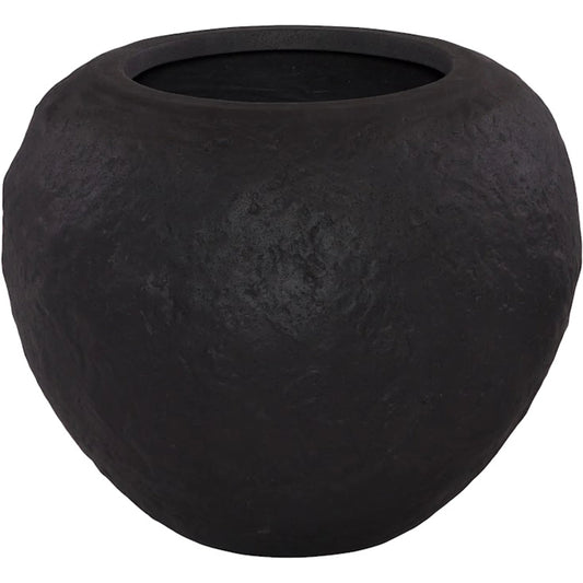 Aera Wide Planter by Phillips Collection. Made from resin, stone composite in a modern style.