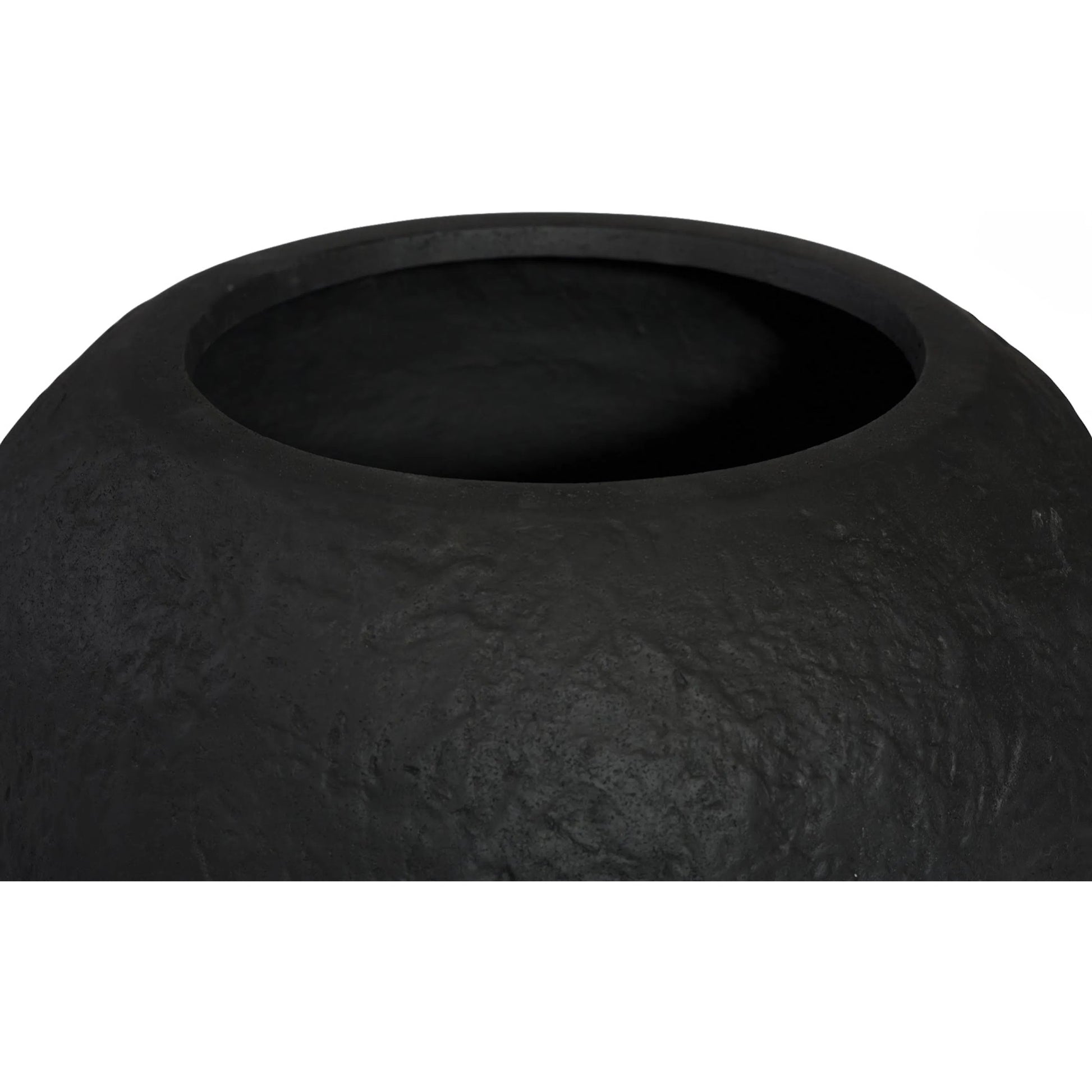Aera Wide Planter by Phillips Collection. Made from resin, stone composite in a unique style.