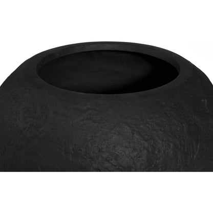 Aera Wide Planter by Phillips Collection. Made from resin, stone composite in a unique style.