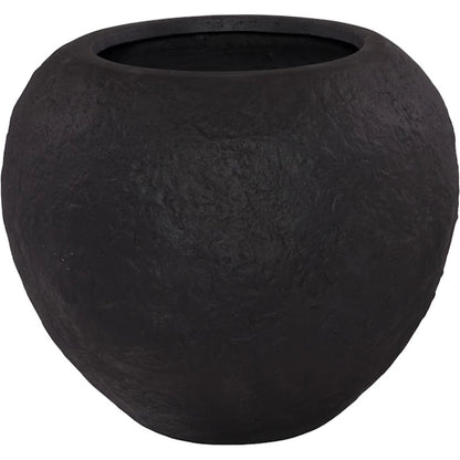 Aera Wide Planter by Phillips Collection. Made from resin, stone composite in a unique style.