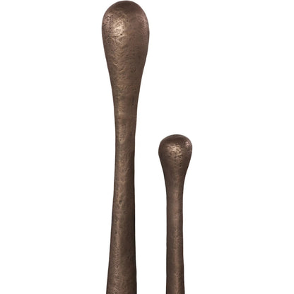 Duo Sculpture by Phillips Collection in bronze. Made from resin in a modern style.