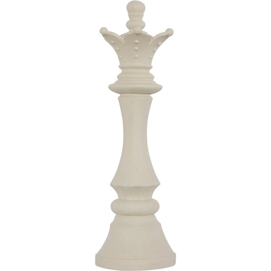 Queen Chess Wall Decor Cast Stone by Phillips Collection. Made from resin, stone composite in a unique style.