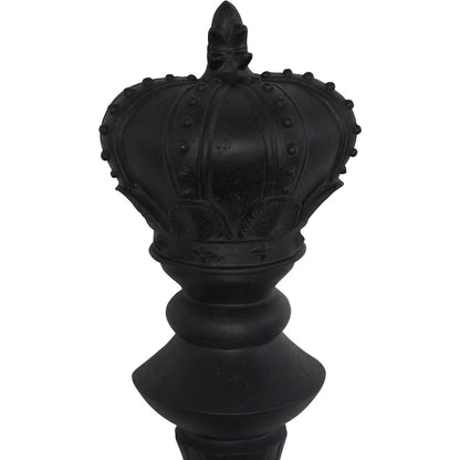 King Chess Wall Decor Cast Stone by Phillips Collection. Made from resin, stone composite in a unique style.