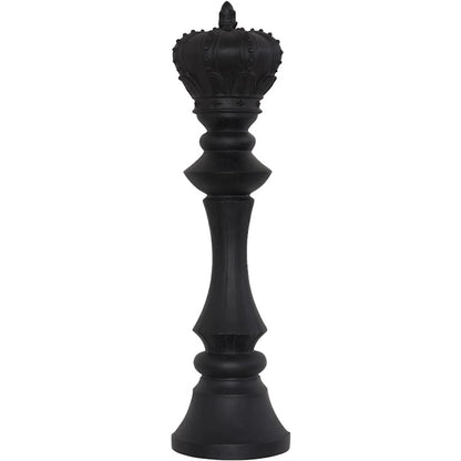 King Chess Wall Decor Cast Stone by Phillips Collection. Made from resin, stone composite in a unique style.