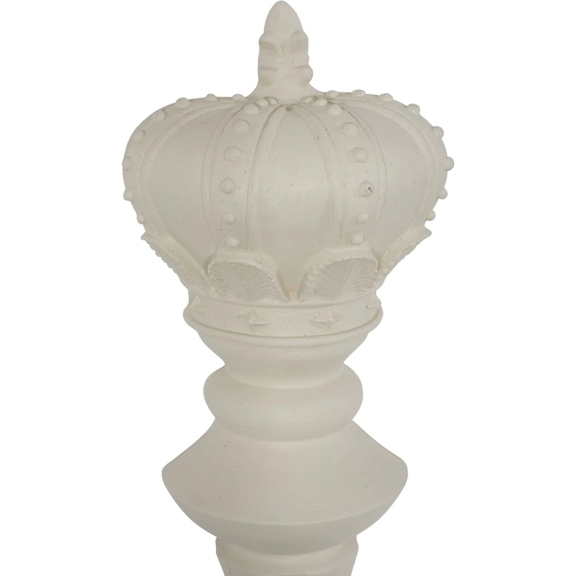 King Chess Wall Decor Cast Stone by Phillips Collection. Made from resin, stone composite in a unique style.