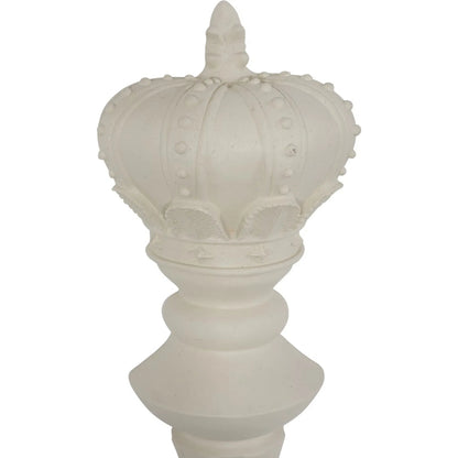 King Chess Wall Decor Cast Stone by Phillips Collection. Made from resin, stone composite in a unique style.